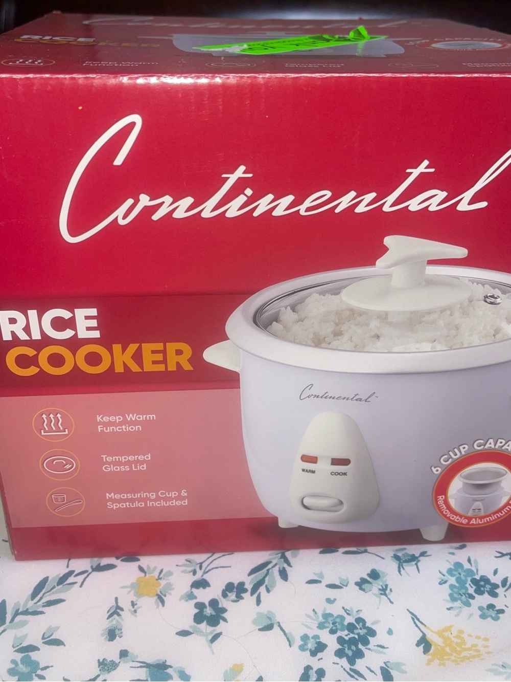 White Rice Cooker - Compact Home Rice Cooker - Picture 2 of 3